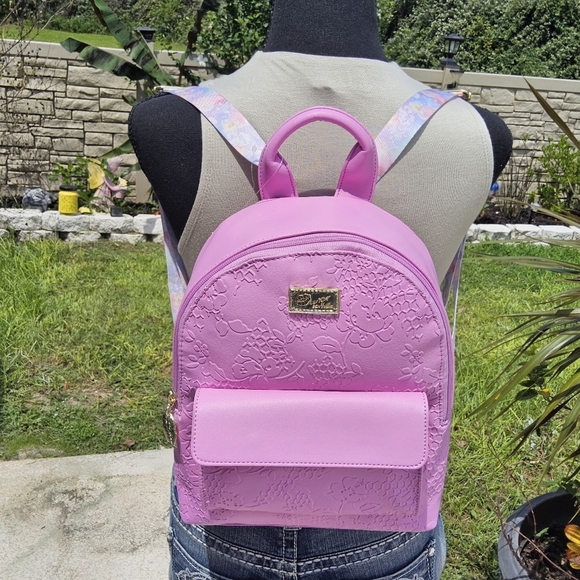 NWT MAUVE PINK LUV BETSEY BACKPACK - Picture 4 of 4